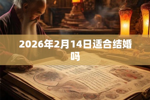 2026年2月14日适合结婚吗