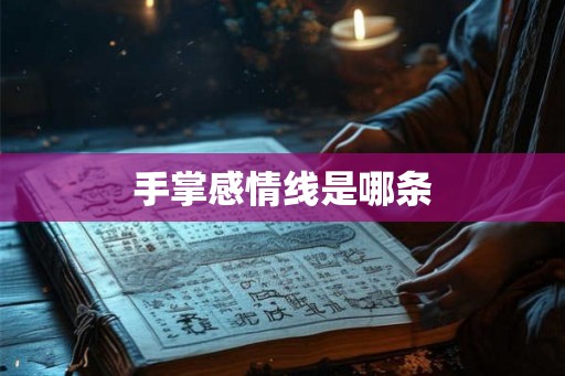 手掌感情线是哪条