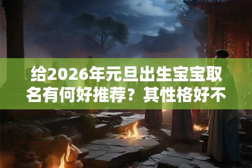 给2026年元旦出生宝宝取名有何好推荐？其性格好不好？