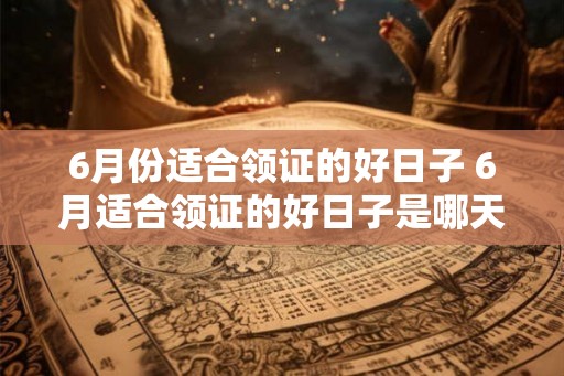 6月份适合领证的好日子 6月适合领证的好日子是哪天
