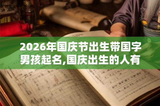 2026年国庆节出生带国字男孩起名,国庆出生的人有福气吗