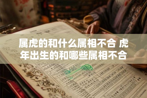 属虎的和什么属相不合 虎年出生的和哪些属相不合 属虎的和什么属相不合 虎年出生的和哪些属相不合