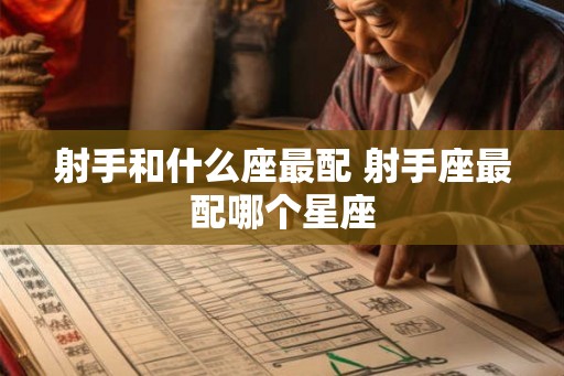 射手和什么座最配 射手座最配哪个星座