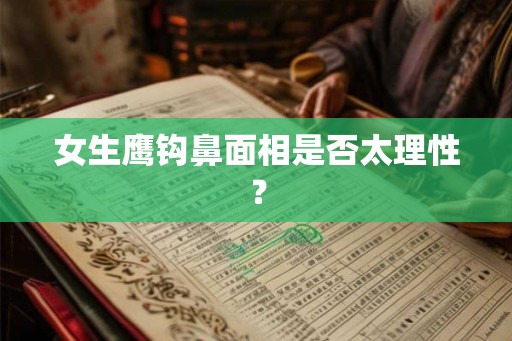 女生鹰钩鼻面相是否太理性？