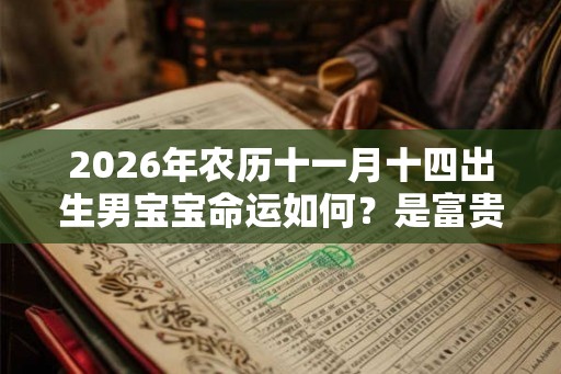 2026年农历十一月十四出生男宝宝命运如何？是富贵命吗？