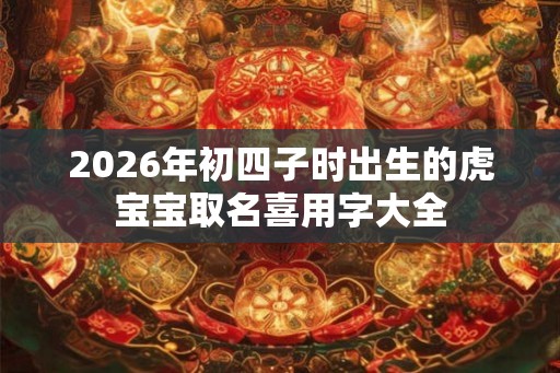 2026年初四子时出生的虎宝宝取名喜用字大全 2026年初四子时出生的虎宝宝取名喜用字大全