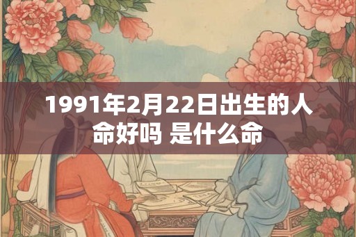 1991年2月22日出生的人命好吗 是什么命 1991年2月22日出生的人命好吗 是什么命