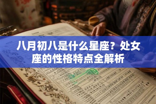 八月初八是什么星座?处女座的性格特点全解析 八月初八是什么星座?处女座的性格特点全解析