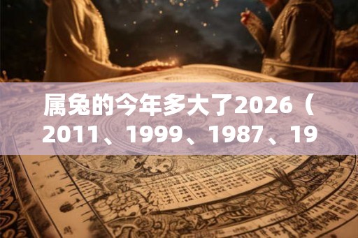 属兔的今年多大了2026（2011、1999、1987、1975、1963）