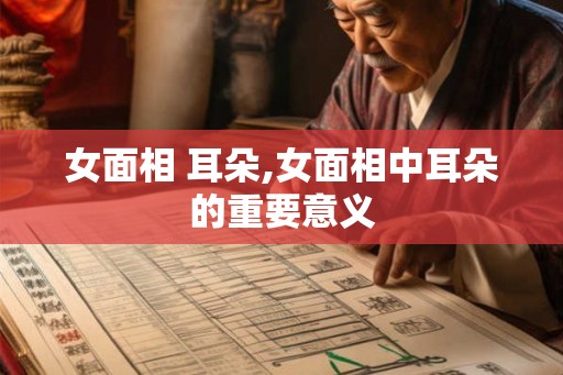 女面相 耳朵,女面相中耳朵的重要意义 女面相 耳朵,女面相中耳朵的重要意义