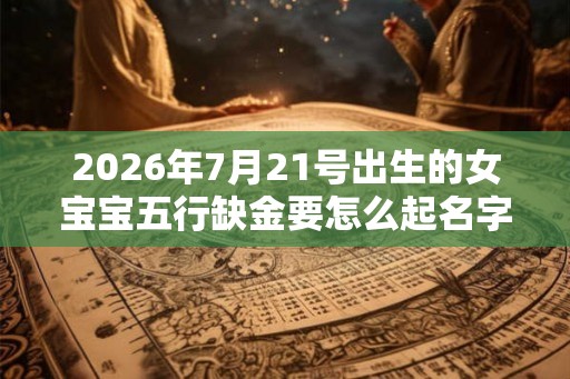 2026年7月21号出生的女宝宝五行缺金要怎么起名字