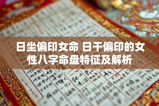 日坐偏印女命 日干偏印的女性八字命盘特征及解析