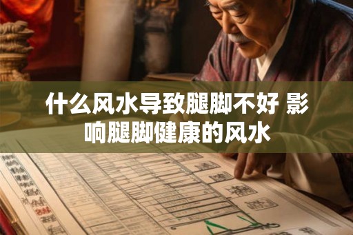 什么风水导致腿脚不好 影响腿脚健康的风水