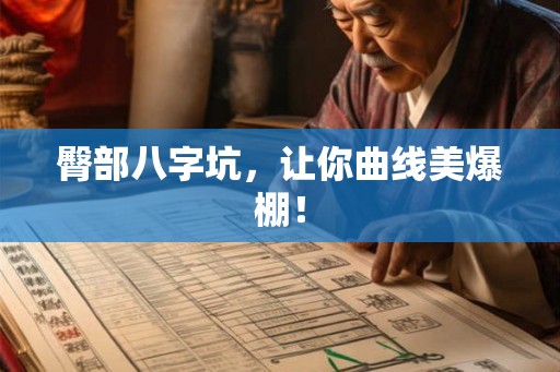 臀部八字坑，让你曲线美爆棚！