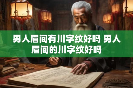 男人眉间有川字纹好吗 男人眉间的川字纹好吗