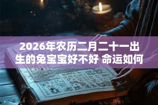 2026年农历二月二十一出生的兔宝宝好不好 命运如何