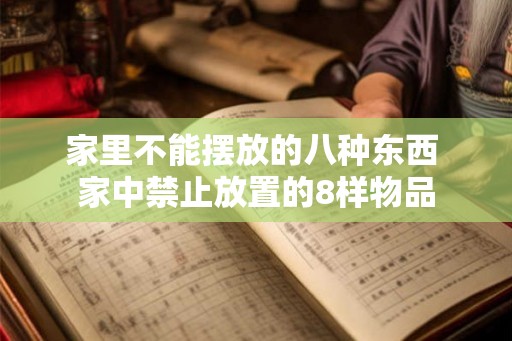 家里不能摆放的八种东西 家中禁止放置的8样物品