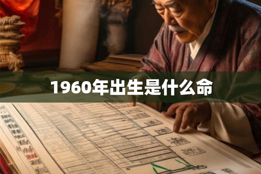 1960年出生是什么命 1960年出生是什么命