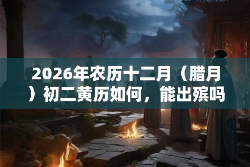 2026年农历十二月（腊月）初二黄历如何，能出殡吗？