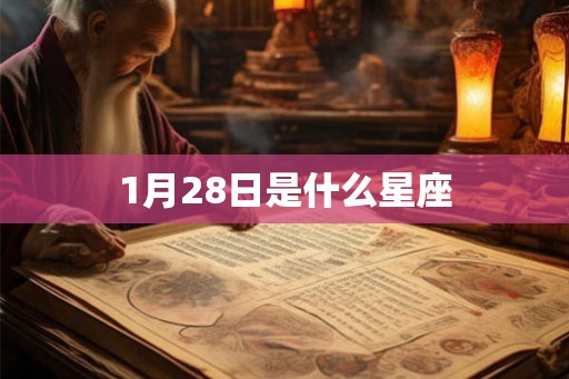 1月28日是什么星座