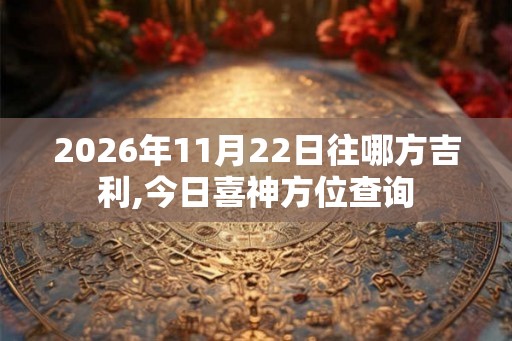2026年11月22日往哪方吉利,今日喜神方位查询 2026年11月22日往哪方吉利,今日喜神方位查询