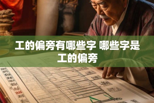 工的偏旁有哪些字 哪些字是工的偏旁