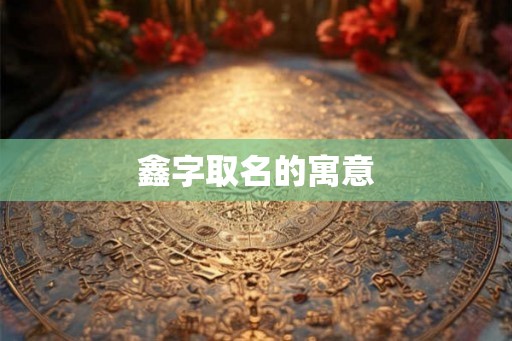 鑫字取名的寓意