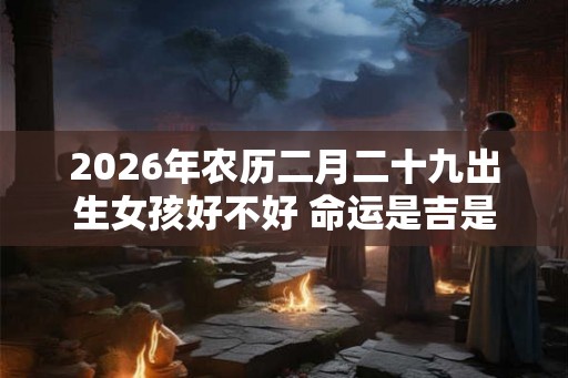 2026年农历二月二十九出生女孩好不好 命运是吉是凶