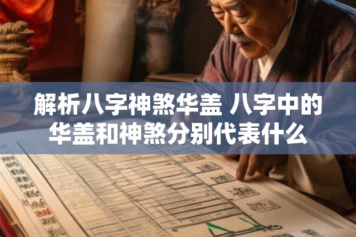 解析八字神煞华盖 八字中的华盖和神煞分别代表什么