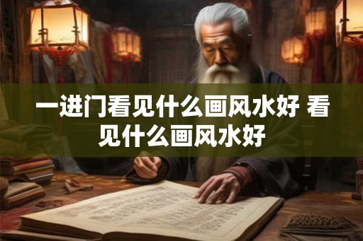 一进门看见什么画风水好 看见什么画风水好