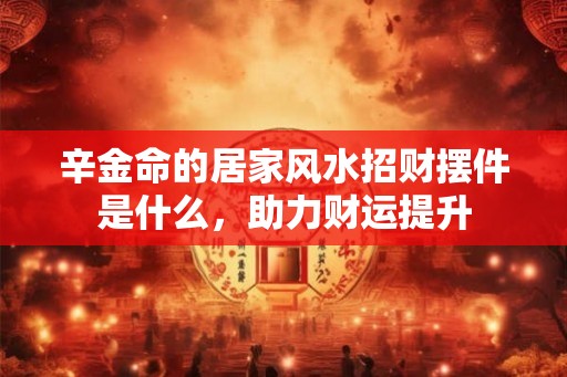 辛金命的居家风水招财摆件是什么，助力财运提升