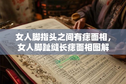 女人脚指头之间有痣面相，女人脚趾缝长痣面相图解