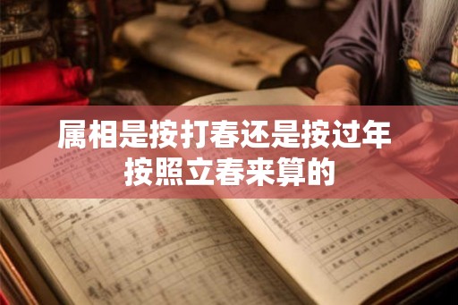 属相是按打春还是按过年 按照立春来算的