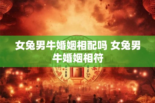 女兔男牛婚姻相配吗 女兔男牛婚姻相符