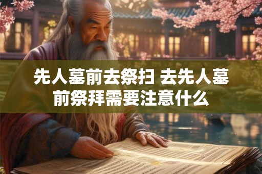 先人墓前去祭扫 去先人墓前祭拜需要注意什么