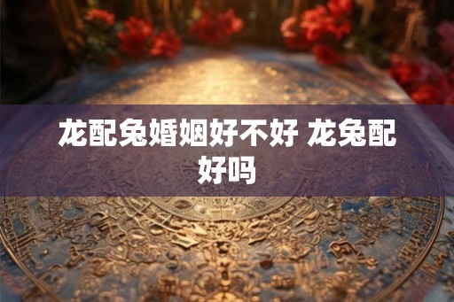 龙配兔婚姻好不好 龙兔配好吗
