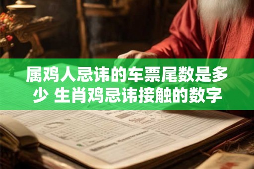 属鸡人忌讳的车票尾数是多少 生肖鸡忌讳接触的数字
