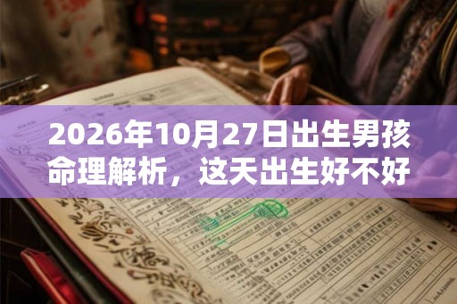 2026年10月27日出生男孩命理解析,这天出生好不好? 2026年10月27日出生男孩命理解析,这天出生好不好?