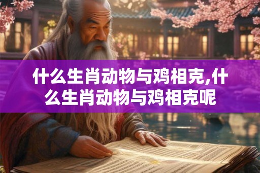 什么生肖动物与鸡相克,什么生肖动物与鸡相克呢