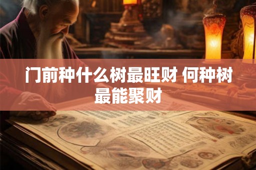 门前种什么树最旺财 何种树最能聚财