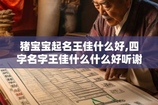 猪宝宝起名王佳什么好,四字名字王佳什么什么好听谢谢？