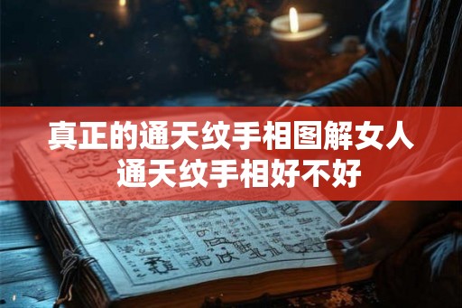 真正的通天纹手相图解女人  通天纹手相好不好