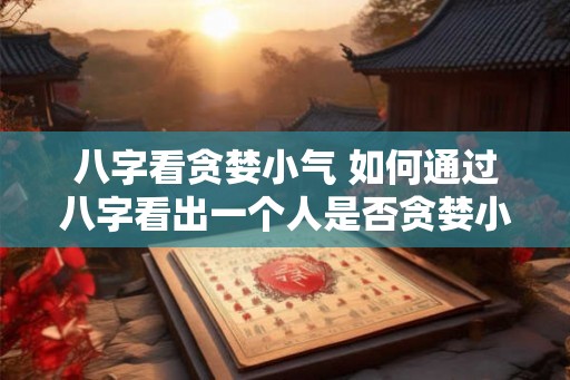 八字看贪婪小气 如何通过八字看出一个人是否贪婪小气