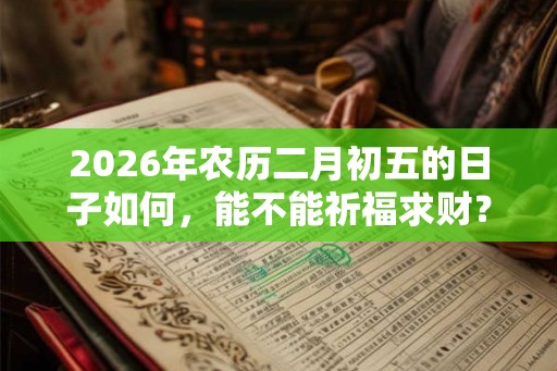 2026年农历二月初五的日子如何，能不能祈福求财？
