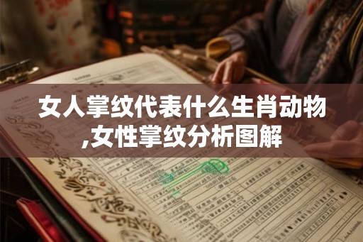 女人掌纹代表什么生肖动物,女性掌纹分析图解