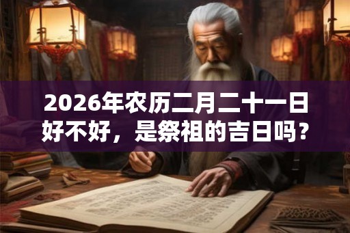 2026年农历二月二十一日好不好，是祭祖的吉日吗？