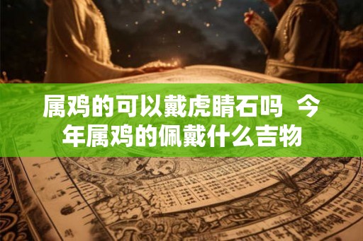 属鸡的可以戴虎睛石吗  今年属鸡的佩戴什么吉物