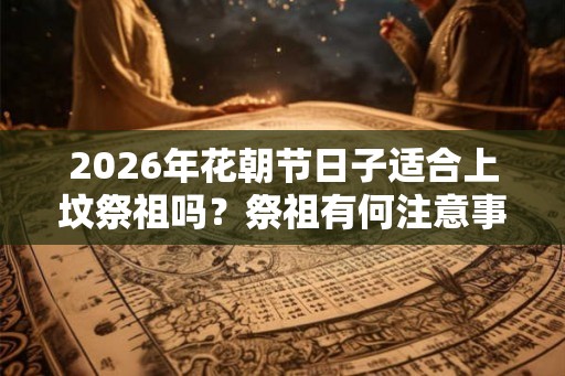 2026年花朝节日子适合上坟祭祖吗？祭祖有何注意事项？