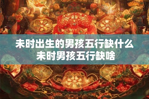 未时出生的男孩五行缺什么 未时男孩五行缺啥 未时出生的男孩五行缺什么 未时男孩五行缺啥