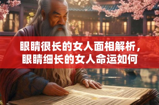 眼睛很长的女人面相解析，眼睛细长的女人命运如何